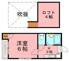 笹原駅 徒歩10分 1階の物件間取画像